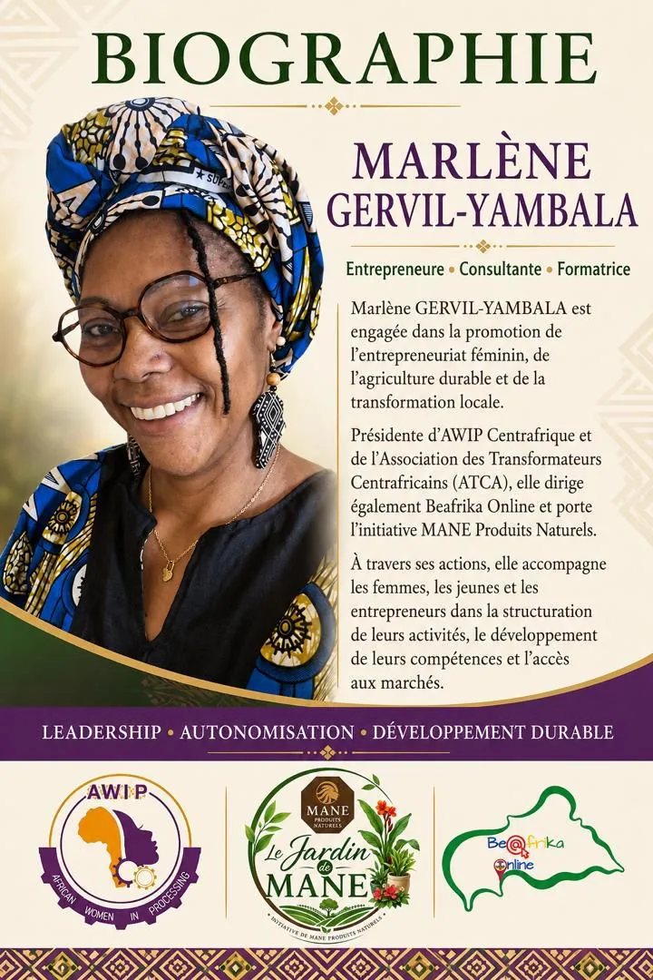 Biographie complète de Marlène Gervil-Yambala